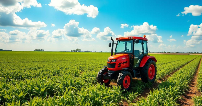 Mini trator agrícola: Versatilidade e Eficiência