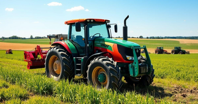 Equipamentos para tratores que aumentam a eficiência e a produtividade no campo