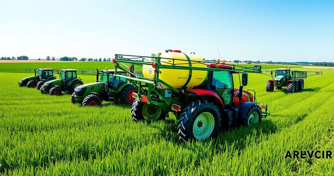 Pulverizador agrícola para trator como escolher o ideal