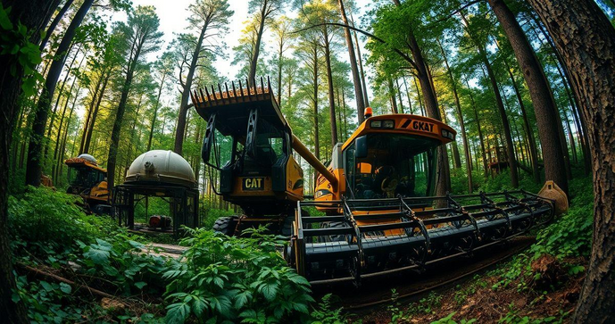 Como Escolher o Melhor Cabeçote Florestal Harvester para Suas Necessidades
