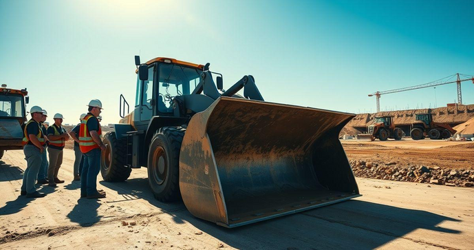 Concha pá carregadeira: como escolher a ideal para suas necessidades de construção