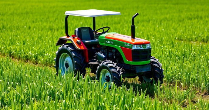 Mini trator agrícola 4x4 é a solução ideal para otimizar suas atividades no campo