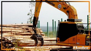 Garra Florestal Para Pá Carregadeira